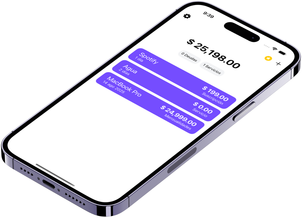 Mis Deudas - Tu app para llevar el control de tus finanzas